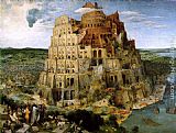 Tower Canvas Paintings - The Tower of Babel